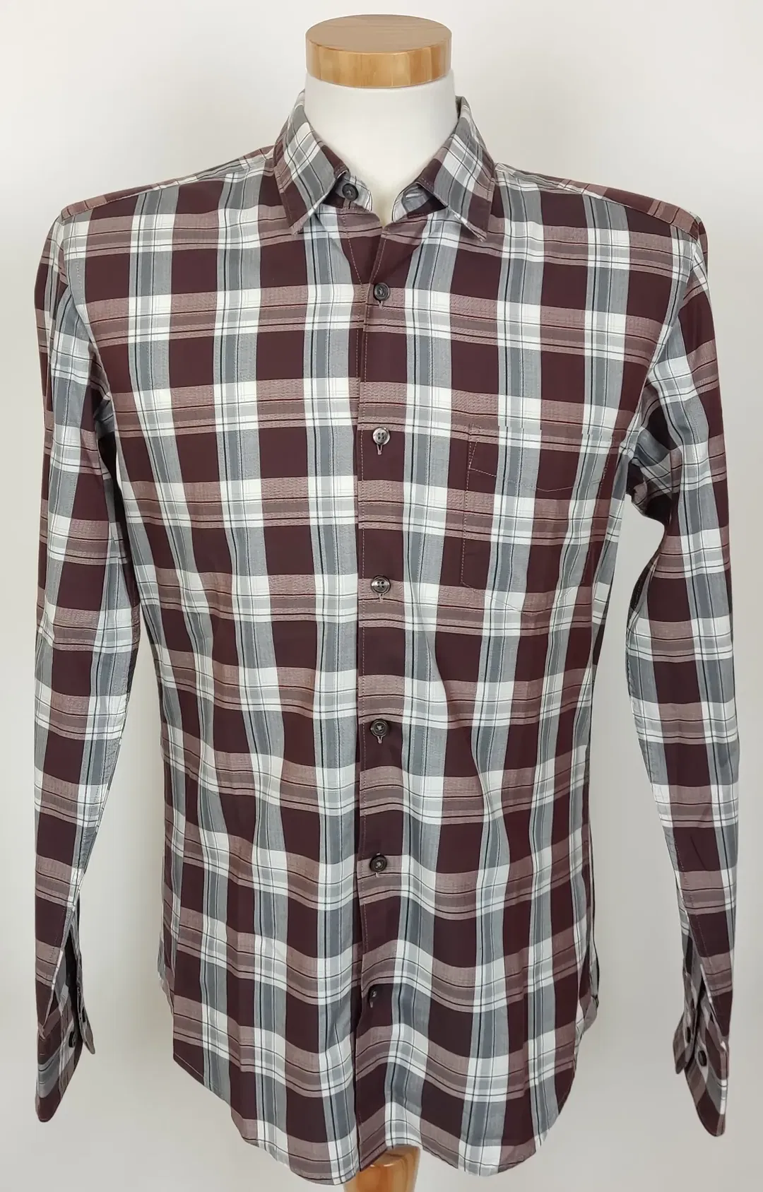 Boss Herren Hemd kariert Gr. M - Bild 1