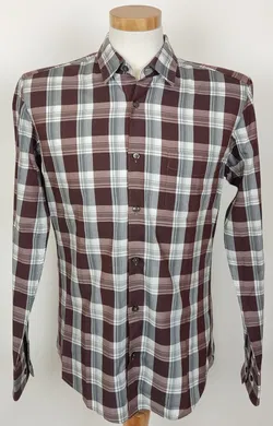 Boss Herren Hemd kariert Gr. M - Bild 1