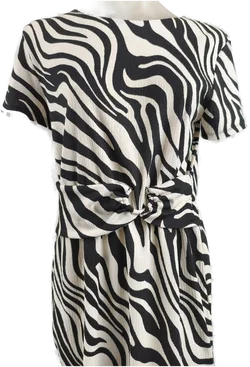 C&A, Sommerkleid Damen, Gr. L, Animal Print – Vorschau 3