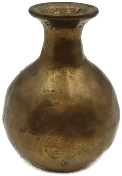 Vintage Deko-Vase aus massivem Messing – Vorschau 3