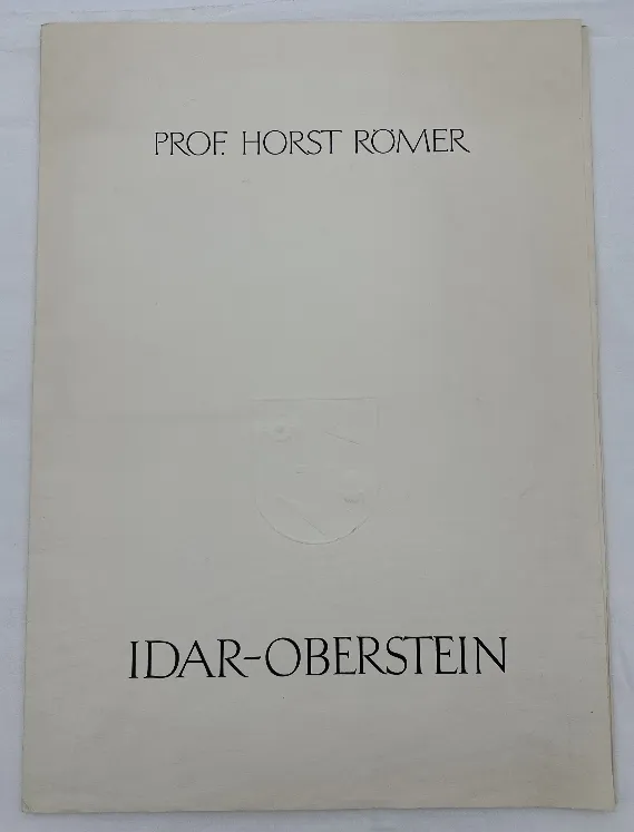 Prof. Horst Römer - Bildermappe - Idar-Oberstein 1976 – Bild 1