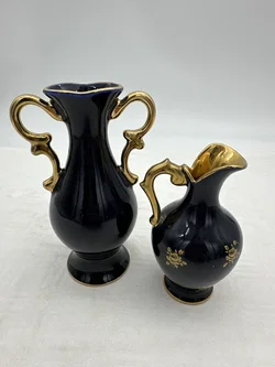 Limoges France - kleine Vase und Kanne Set - Bild 2