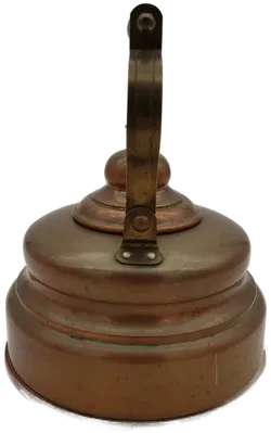 Teekanne Kupfer-Messing - Bild 5