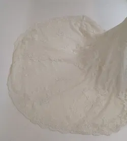 Pronovias Barcelona Brautkleid mit Schleppe - D36 / 100% Polyester - Bild 5