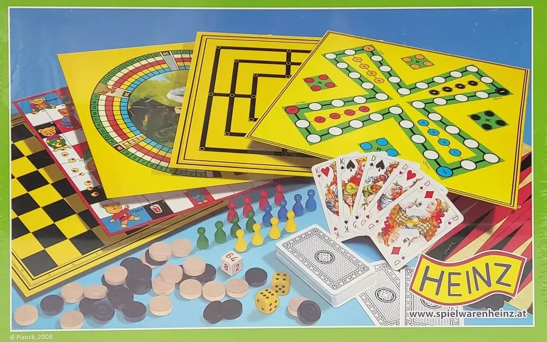 Spielesammlung mit 100 Spielmöglichkeiten - Gesellschaftsspiele - Heinz  - Bild 1