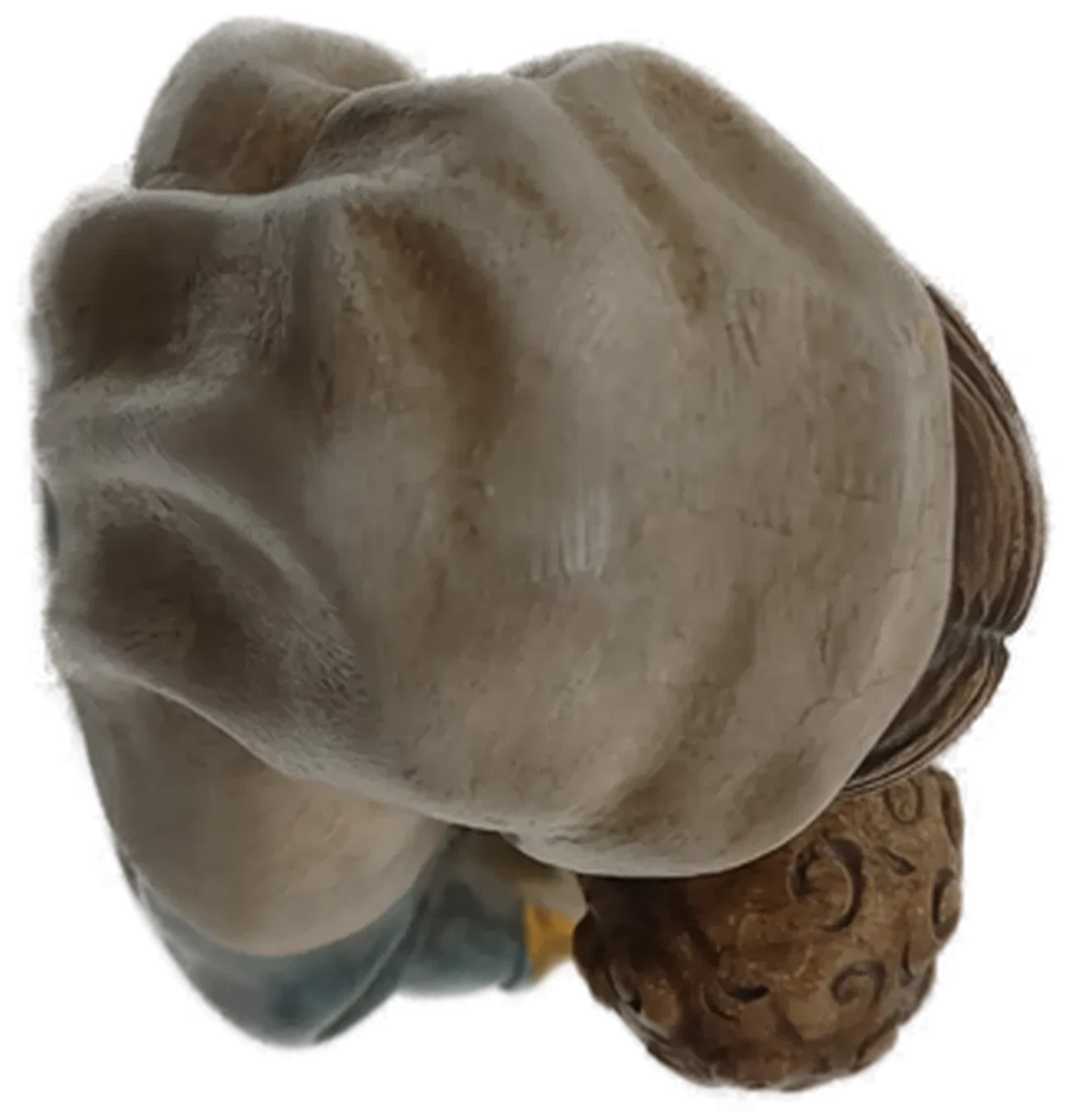 Skulptur Madonna mit Kind aus Holz ca. 40cm – Bild 7