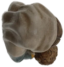 Skulptur Madonna mit Kind aus Holz ca. 40cm – Vorschau 7