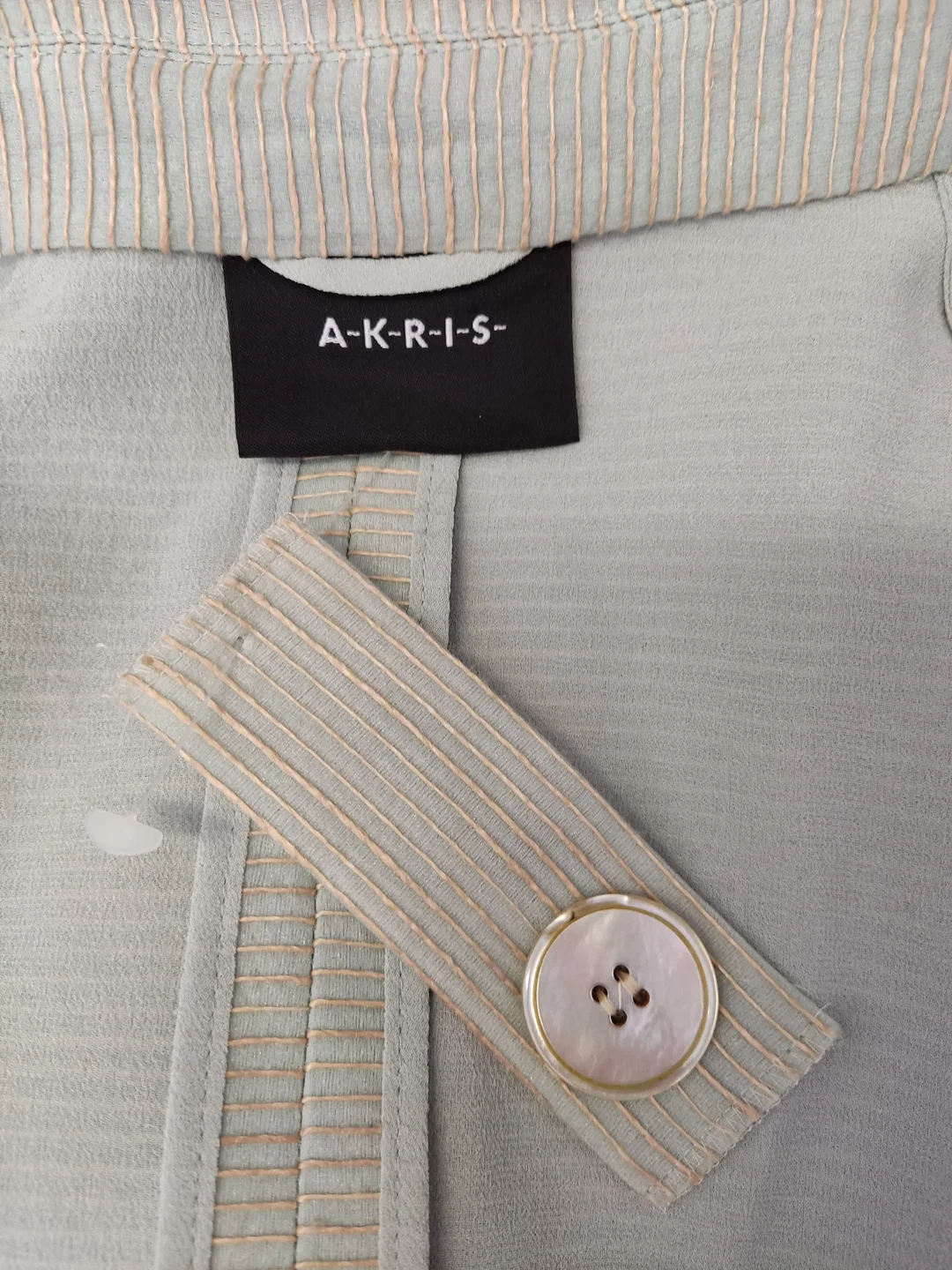 Akris Damen Blazer aus Leinen - Seidengemisch | Eleganter Alltagsbegleiter – Bild 5