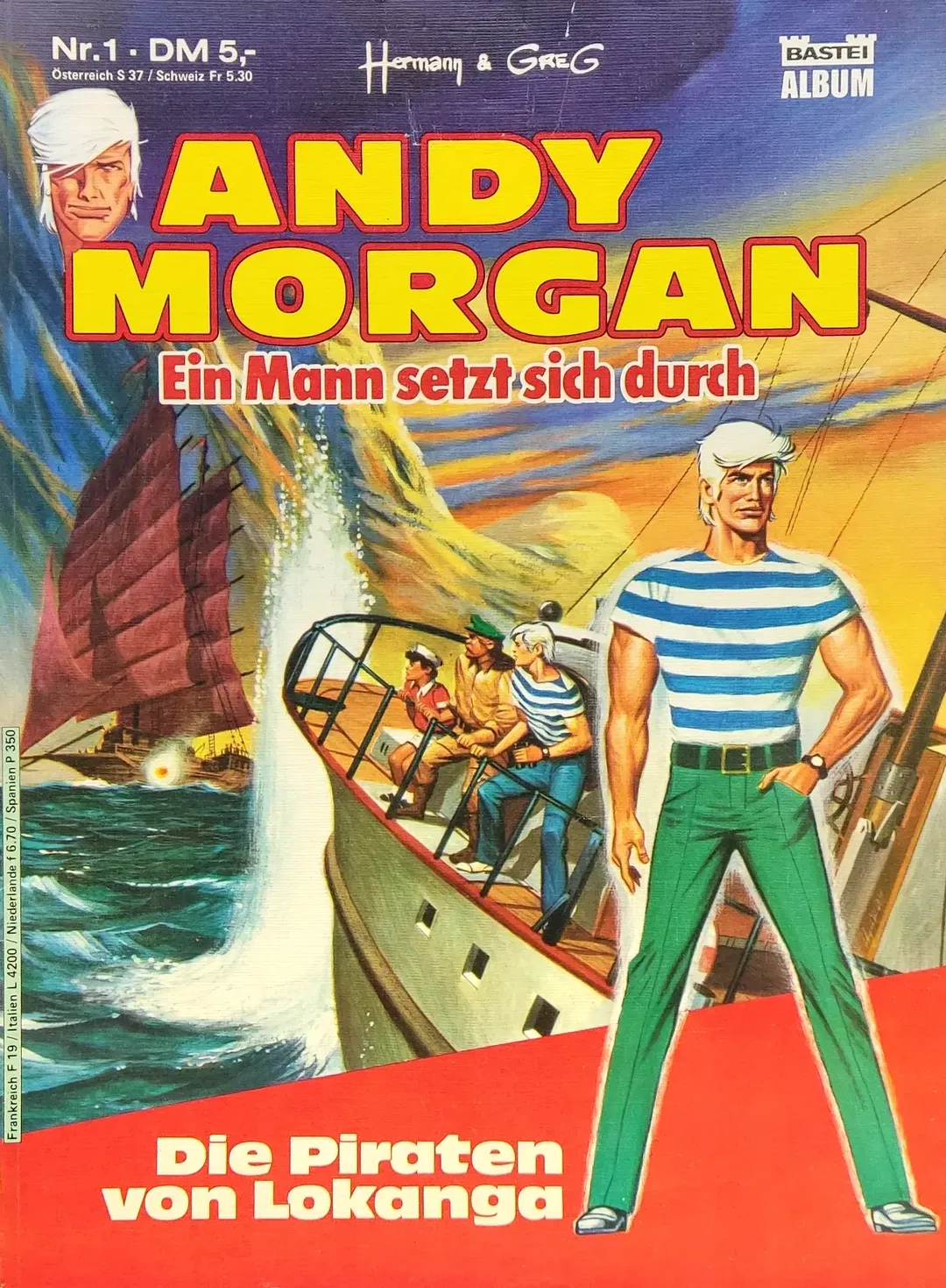 Bastei Andy Morgan - Ein Mann setzt sich durch Band 1 bis 3 - Bild 1