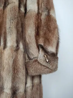 Vintage Damen Pelzmantel - L / 40 - Bild 5