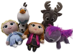 Disney, Set 5 Plüschfiguren "Frozen II", Elsa 