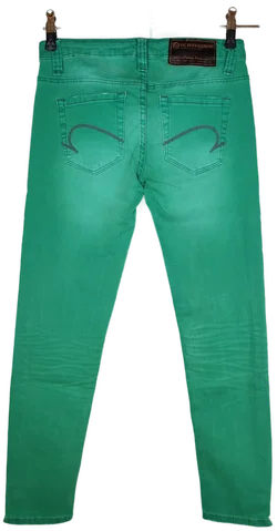 One Green Elephant Damen Jeans grün - S/36 - Bild 2