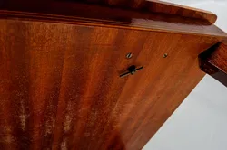 Schach-/Spieltisch mit Intarsien & Stauraumfach 45×35 cm, H 50 cm - Bild 2