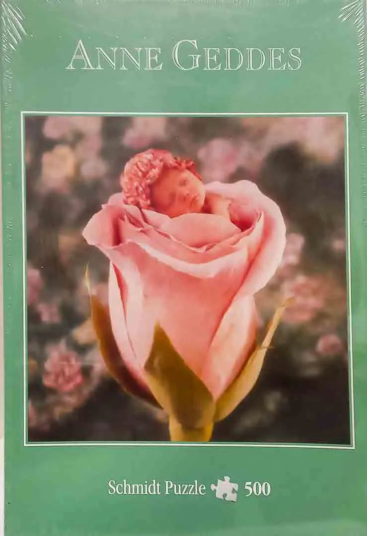 Schmidt Puzzle Anne Geddes „Das Rosenkind“ 500 Teile fabrikneu versiegelt – Bild 1