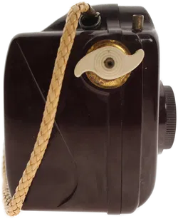 Bilora Boy Boxkamera aus Bakelit, hergestellt in Deutschland, vermutlich in den 1950er Jahren. - Bild 3