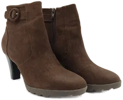 Damen Stiefeletten  Rauhleder braun - Gr. 39 - Bild 3