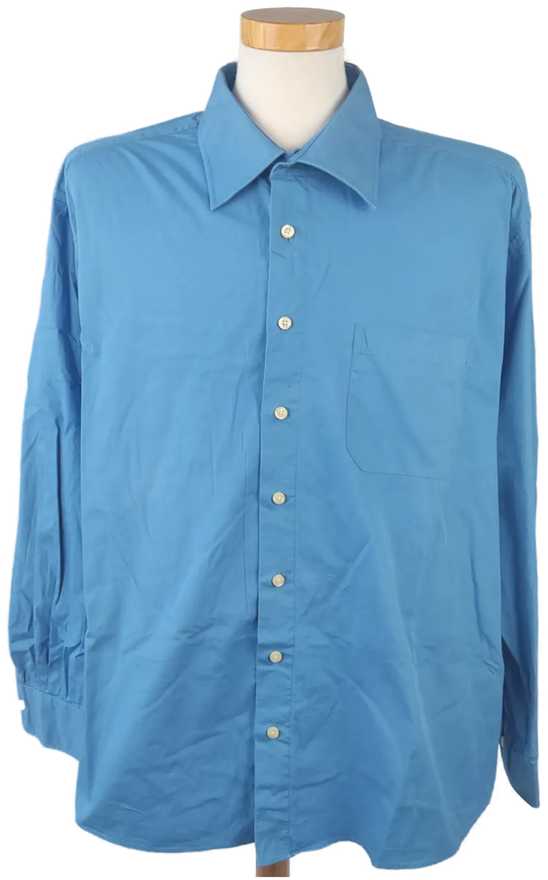 Angelo Litrico Herrenhemd langarm blau - Gr. XXXL (47/48) - Bild 4