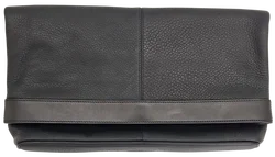 Max V. Koenig Damen Lederhandtasche/Clutch, schwarz - Bild 4