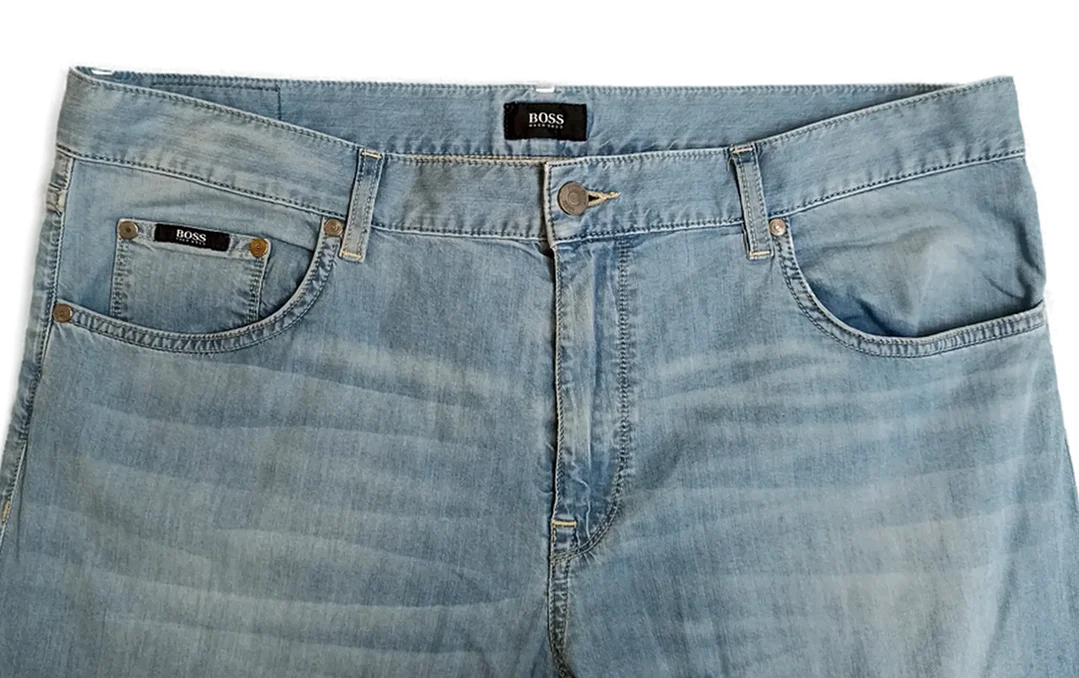 Hugo Boss Herren Jeans hellblau Gr. W38 L36 – Bild 3