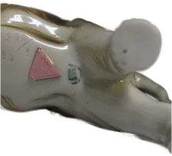 Royal Dux Bohemia Porzellan Elefant – 14,5 cm – Tschechoslowakei – 1960er/70er Jahre - Bild 3