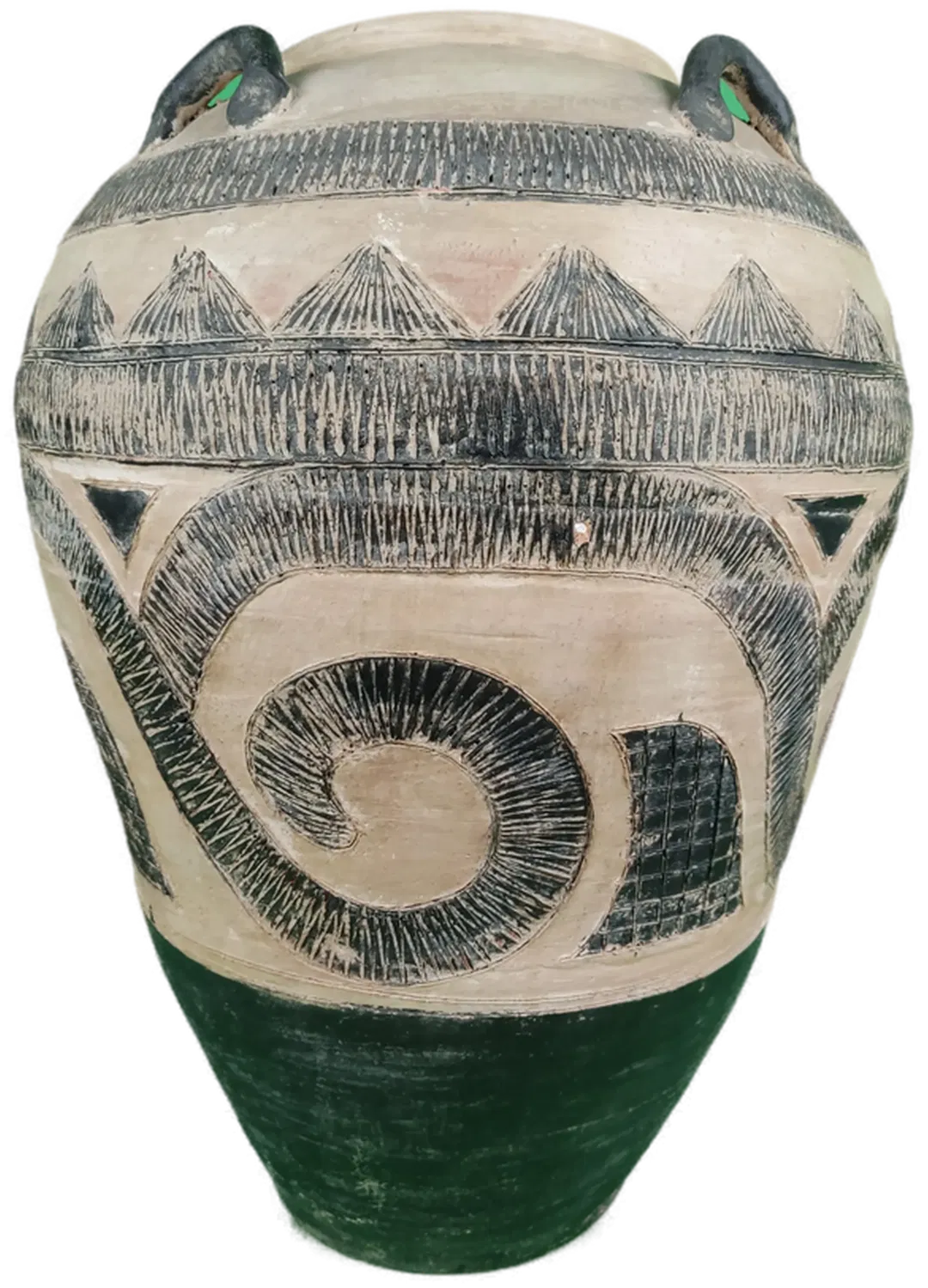 XXL Bodenvase aus Ton - Bild 4