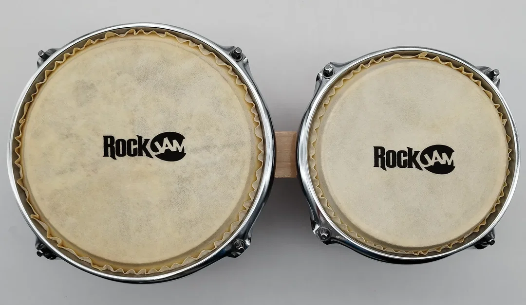 Holzbongos mit Tasche | Für Jam-Sessions – Bild 3