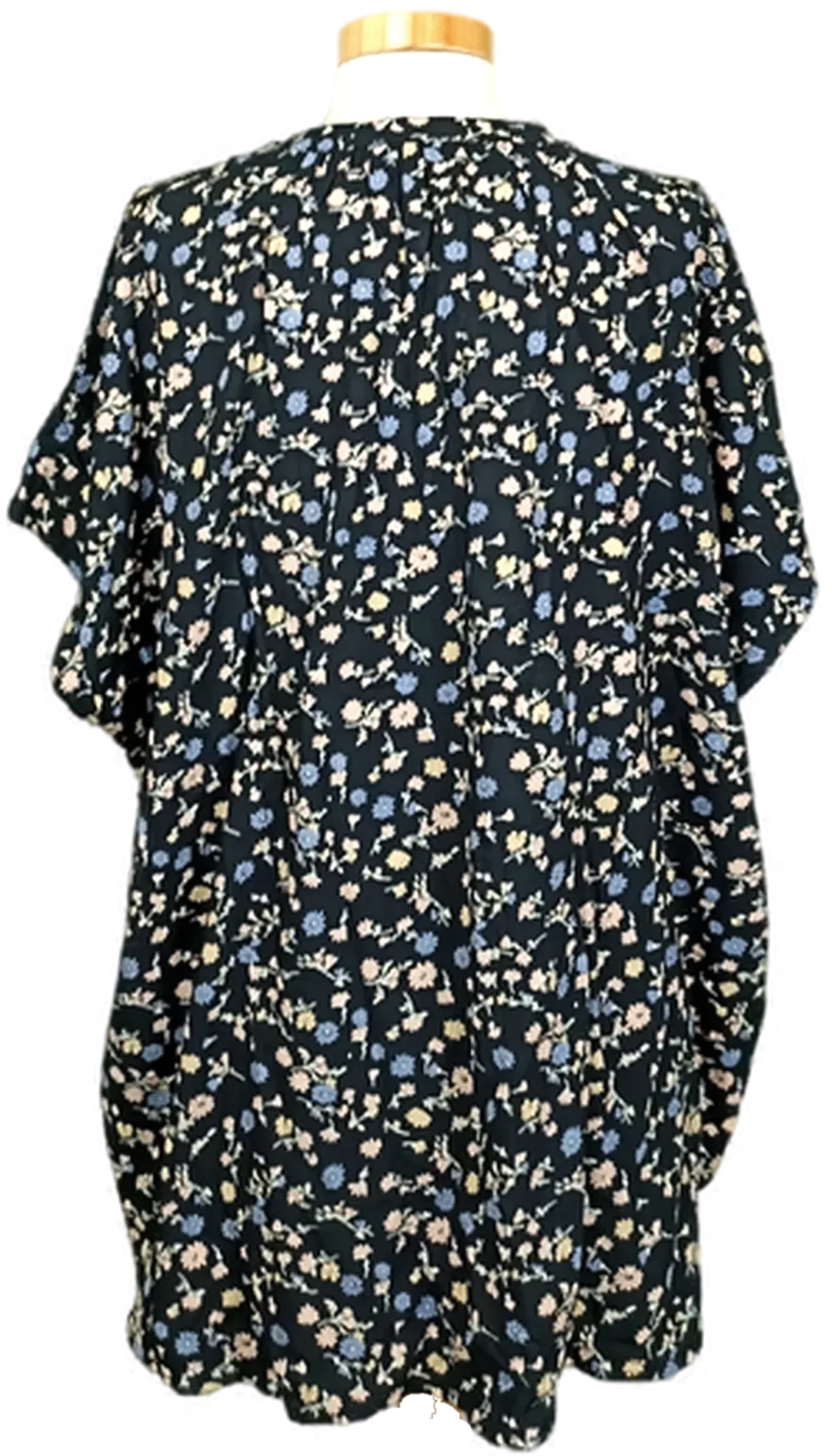 Esprit Damenbluse gemustert blau Gr. XXL – Bild 2