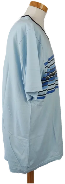 Triumph Herren Schlafanzug hellblau / dunkelblau kurze Hose Größe EUR 54 / XL - Bild 2