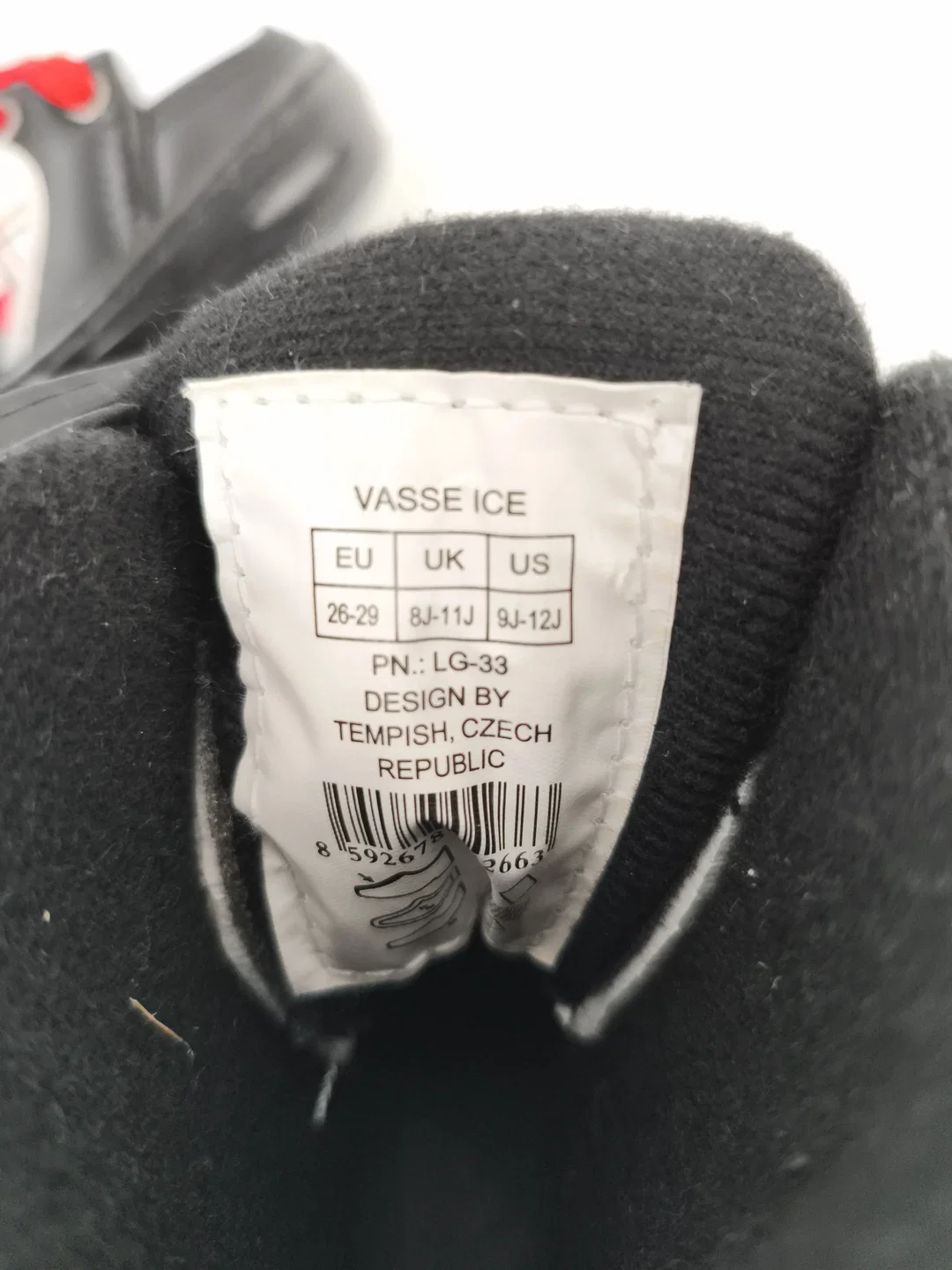 Schlittschuhe Kinder, Tempish, verstellbare Größe 26-29 – Bild 3