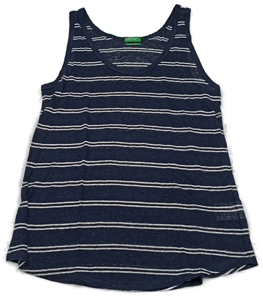United Colors of Benetton Kindertop dunkelblau/weiß Gr. XS/ECH - Bild 4