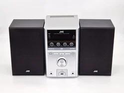 JVC UX-G303 Micro HiFi System (2x 35W, CD, Tuner) - Silber - Bild 2