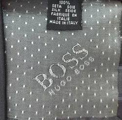 Hugo Boss Herren Seidenkrawatte gestreift – Vorschau 3