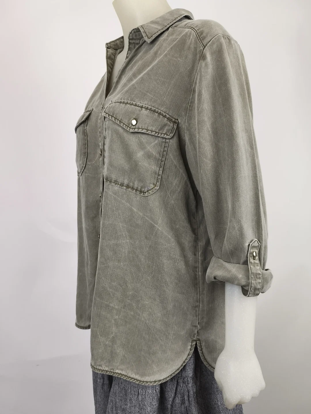 s. Oliver, Hemdbluse Damen, Gr. 44 – Bild 3