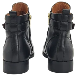 Pikolinos Damen Leder Stiefeletten, schwarz - Gr. 40 - Bild 4