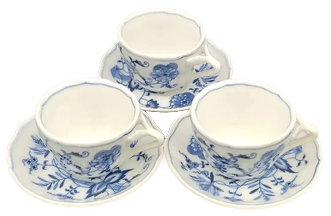 Blue Danube Espresso Set (3 Tassen + 3 Untertassen) - Bild 4