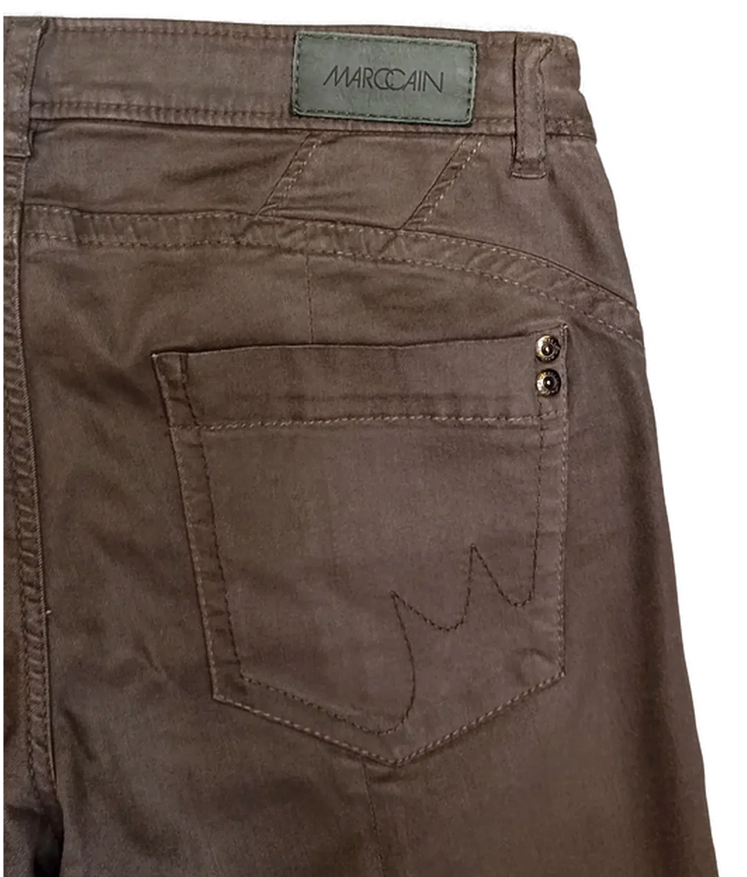 Marc Cain Damen Jeans braun Gr. M – Bild 3