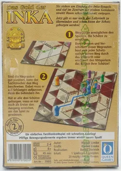 Das Gold der Inka - Familienbrettspiel - Queen Games  - Bild 2
