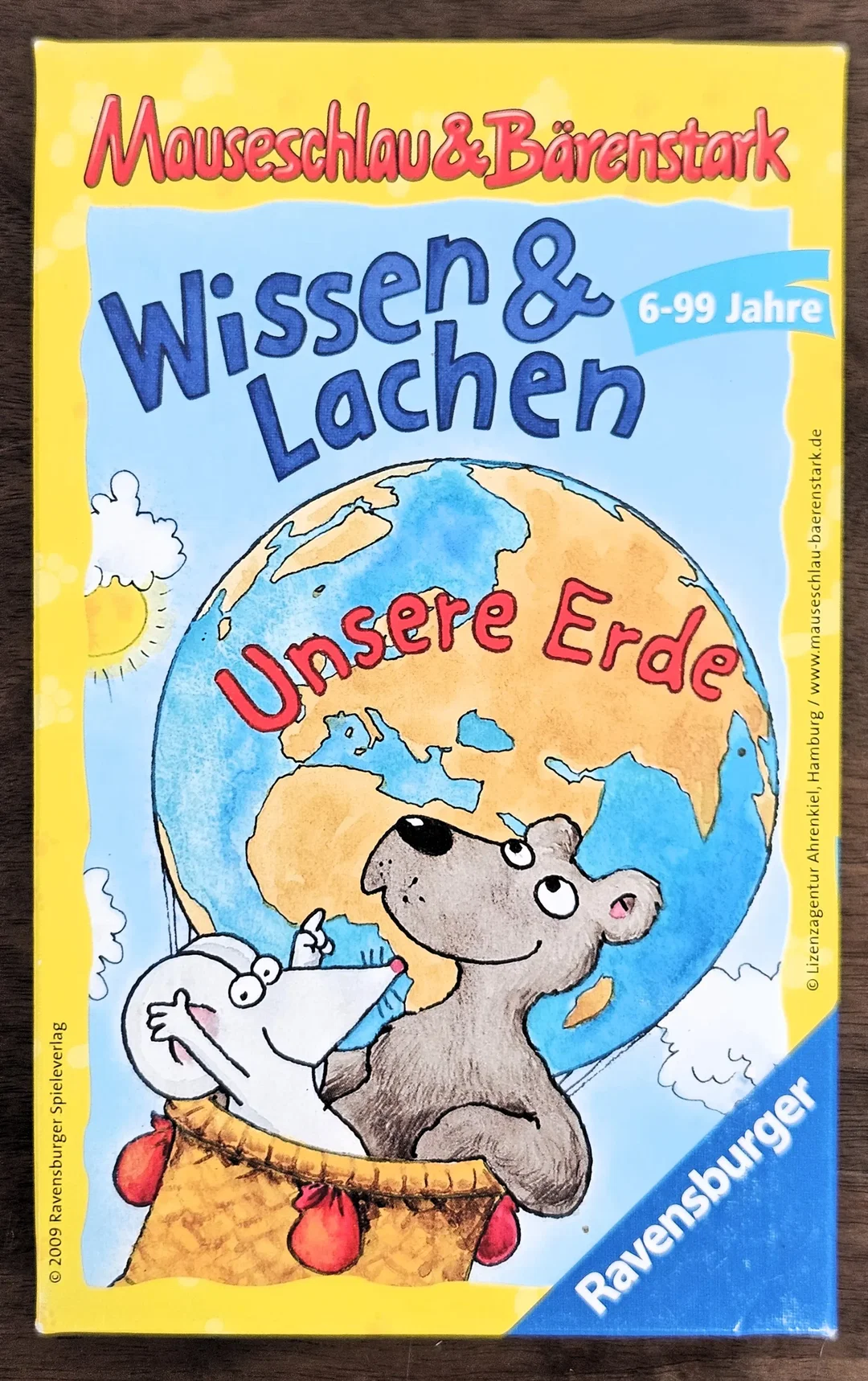 Mausenschlau & Bärenstark . Wissen & Lachen - Gesellschaftspiel - Ravensburger - Bild 4