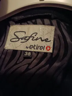 Safine by Etirel Damen Winterjacke braun-schwarz Gr. 38 - Hochwertige gestreifte Winterjacke - Bild 8