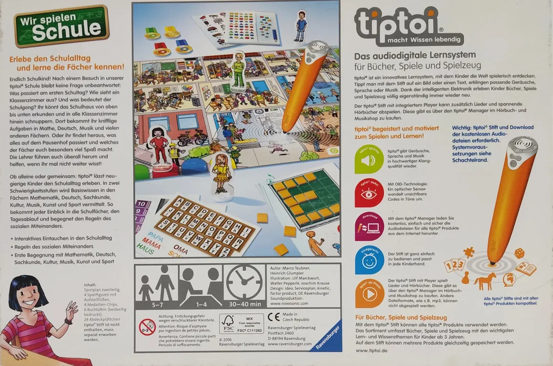 tiptoi® Wir spielen Schule - Ravensburger  – Bild 2