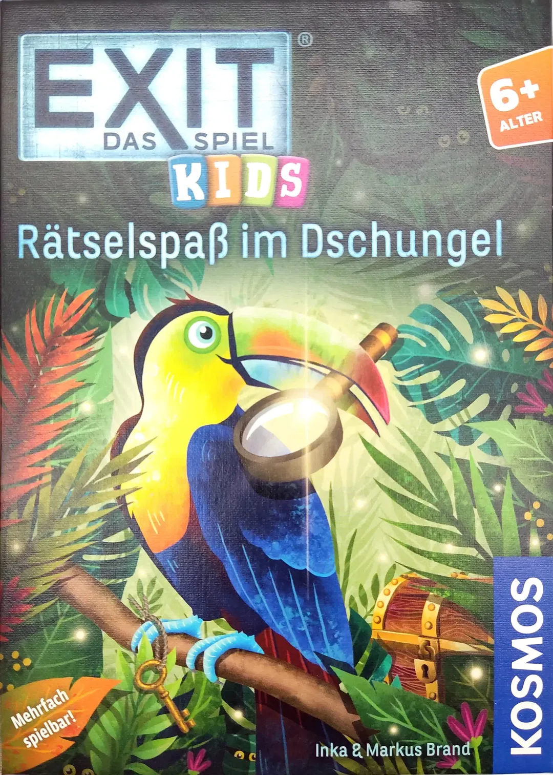 Exit das Spiel KIDS - Rätselspaß im Dschungel - KOSMOS - Bild 1