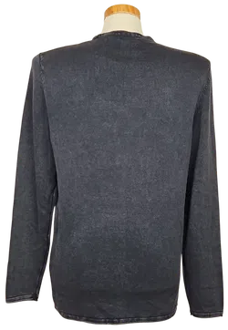 ONLY & SONS Herren Longsleeve Shirt, blau - Gr. M - Bild 3