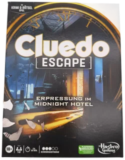 Hasbro, Cluedo Escape, Erpressung im Midnight Hotel, Krimi & Rätsel Spiel
