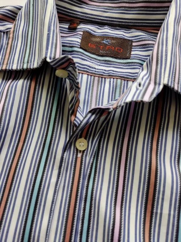 ETRO Herren Hemd, multicolor - Gr. M  – Bild 4