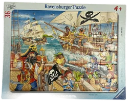 RAVENSBURGER PUZZLE (3er Pkg) Angriff auf die Piraten, Unterwegs in der Stadt, Kleiner Flugplatz ab 4 jahre - Bild 4