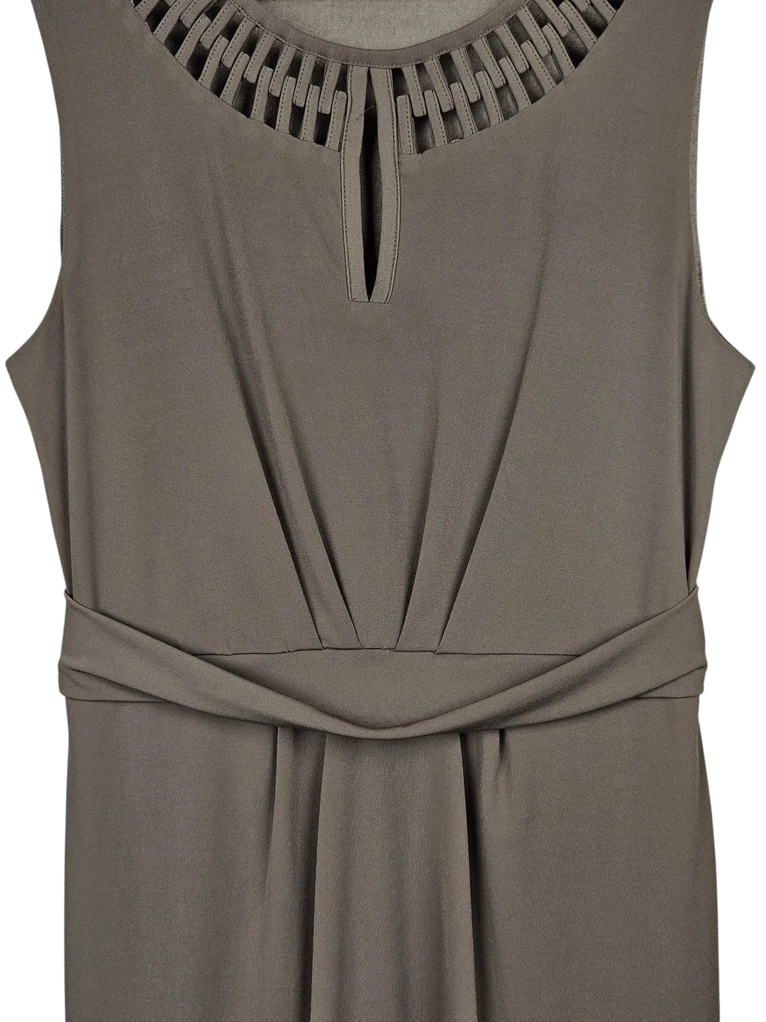 COMMA Damen Midikleid, braun - Gr. M – Bild 3