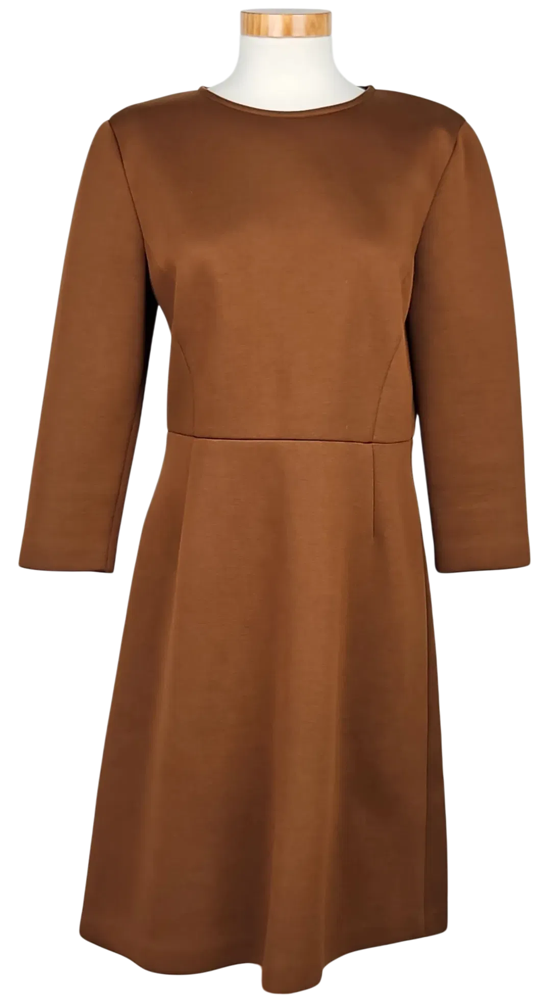 HALLHUBER Damen Midikleid, braun - Gr. L  - Bild 1