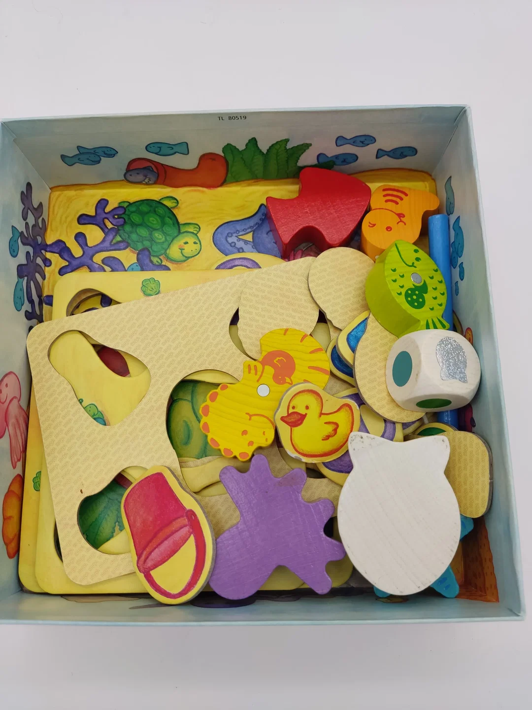 Spiel "Fische angeln", bunt – Bild 3