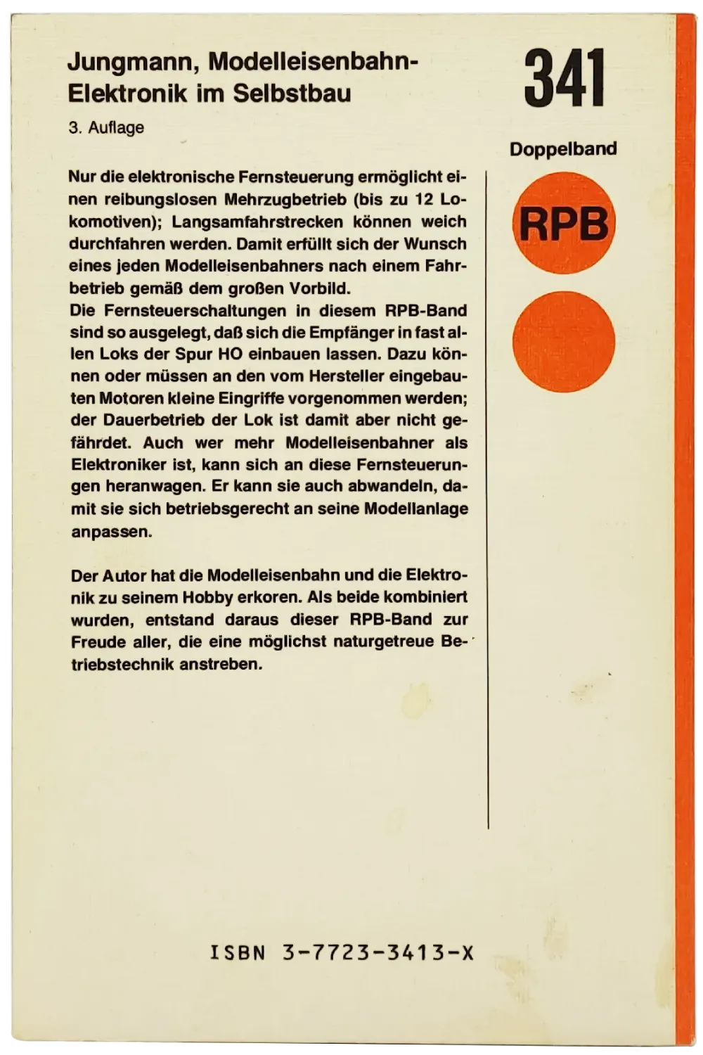 Buch "Modelleisenbahn - Elektronik im Selbstbau" von Harald Jungmann – Bild 2