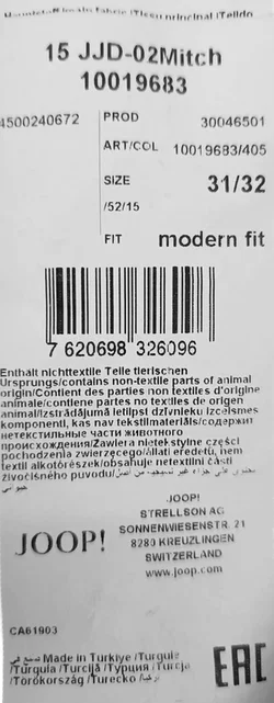 Joop! Herrenjeans blau Gr. 31/32 – Vorschau 4